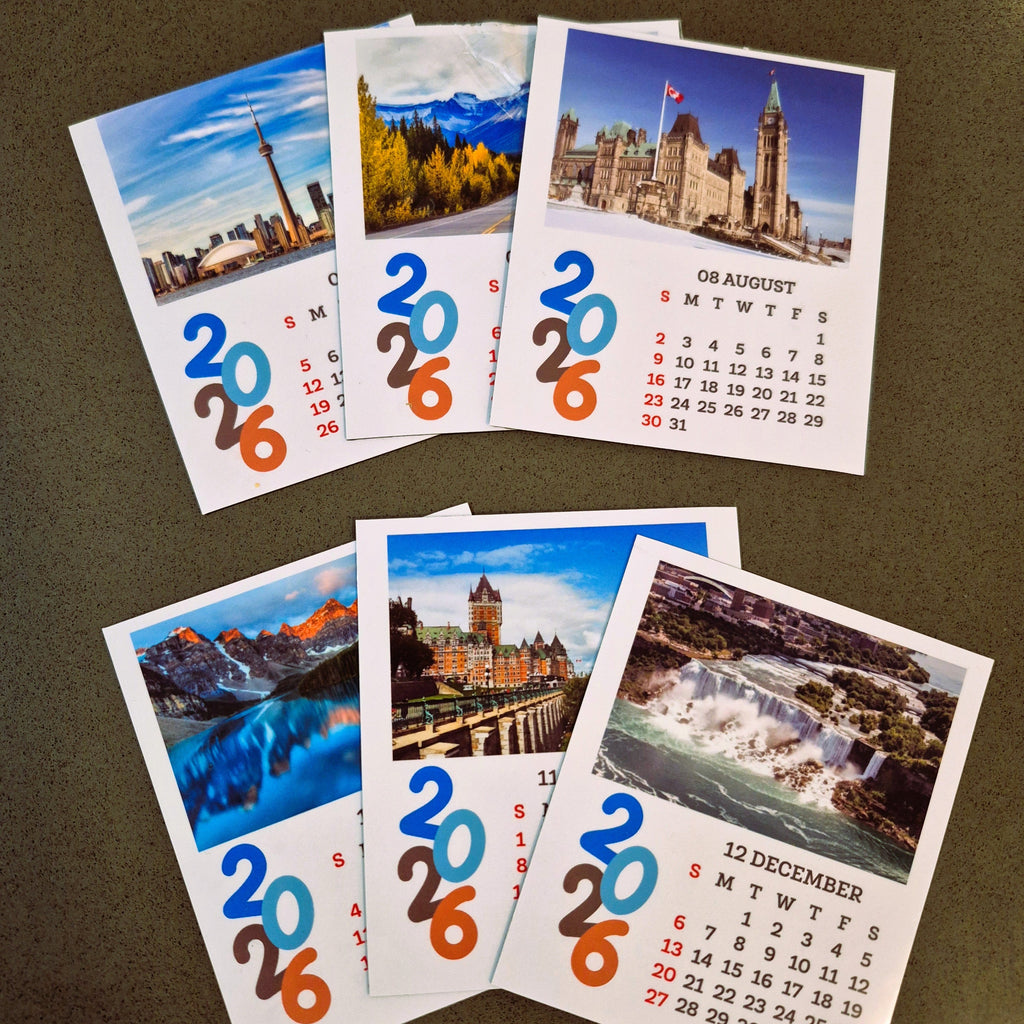 Canada Photo magnetic calendar