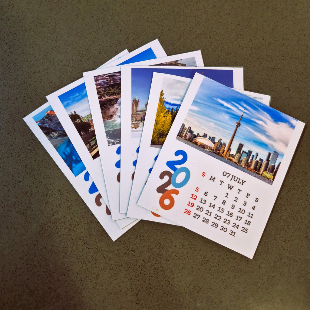 Canada Photo magnetic calendar