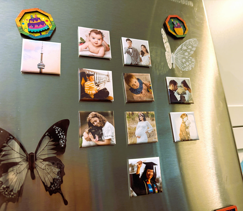 2 X 2 Inch Custom Photo Magnet
