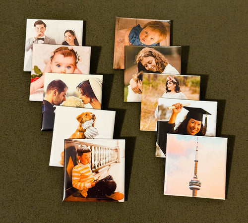 2 X 2 Inch Custom Photo Magnet
