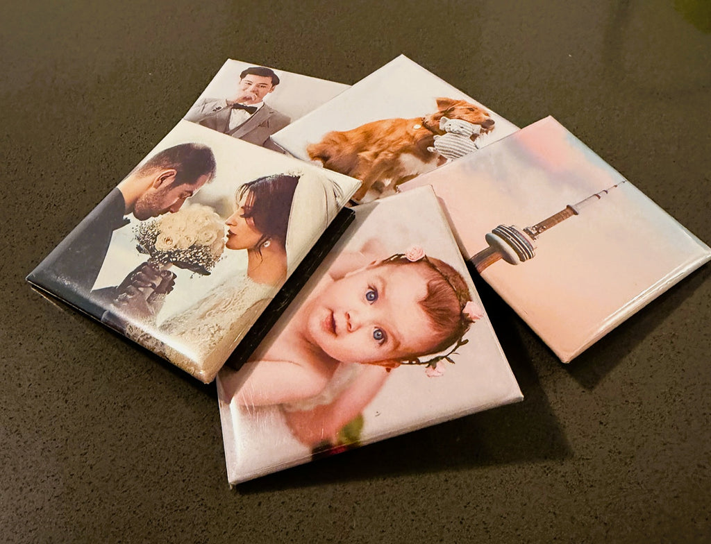 2 X 2 Inch Custom Photo Magnet
