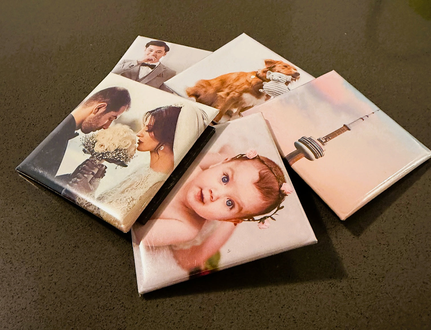 2 X 2 Inch Custom Photo Magnet